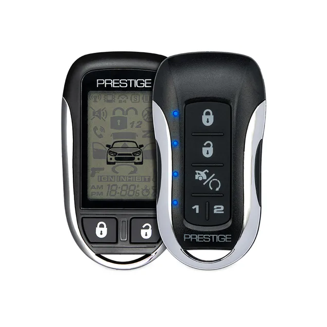 2-Way LCD Remote Start / Keyless Entry & Security System with Up to 3 Mile Operating Range
